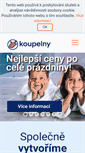 Mobile Screenshot of koupelny-ptacek.cz